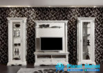 Lemari Tv Kayu Duco Putih Vivaldi