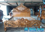 Tempat Tidur Ukiran Mewah Olimpia