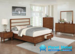 Kamar Set Minimalis Jati Retro