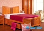 Tempat Tidur Laci Minimalis Kayu Jati