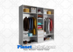 Lemari Wardrobe Putih Minimalis